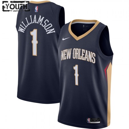Maglia New Orleans Pelicans Zion Williamson 1 2020-21 Nike Icon Edition Swingman - Bambino